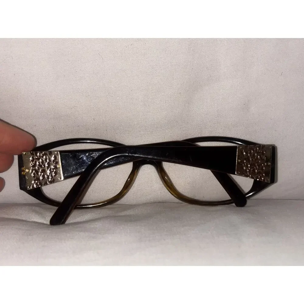 Chelsea Morgan CMS0005 BR Sunglasses Brown Square‎ Full Rim Frames 55-16-130
